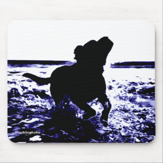 Tapis De Souris Laboratoire noir de Mousepad jouant dans l'eau