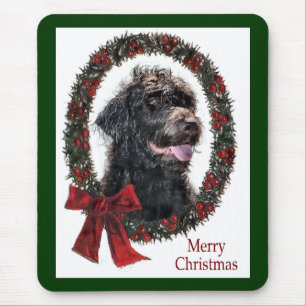 Tapis De Souris Labradoodle Cadeaux de Noël