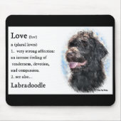 Tapis De Souris Labradoodle Cadfts (Devant)
