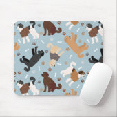 Tapis De Souris Labradoodle / Os et pattes Goldendoodle (Avec souris)