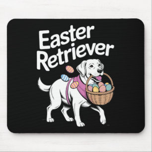 Tapis De Souris Labrador Golden Retriever Bunny Springs OEufs East