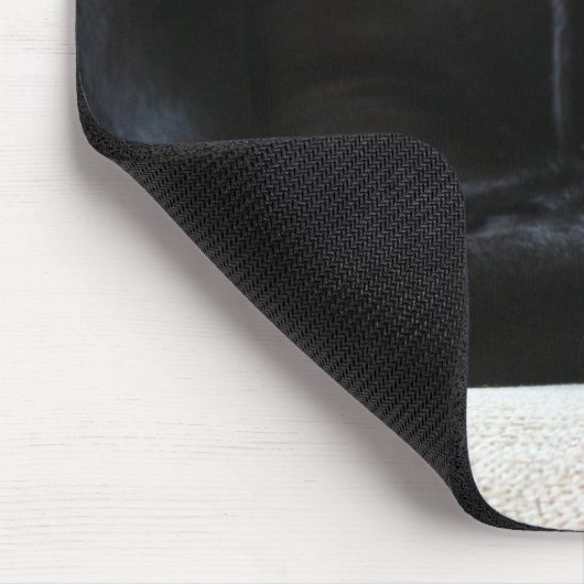 Tapis De Souris Labrador noir (Coin)