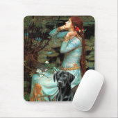 Tapis De Souris Labrador (noir 1) - Ophélie (Avec souris)