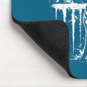 Tapis De Souris Labrador noir design drapeau américain (Coin)