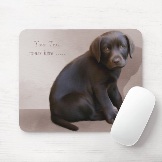 Tapis De Souris Labrador Puppy Mousepad (Avec souris)