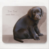Tapis De Souris Labrador Puppy Mousepad (Devant)