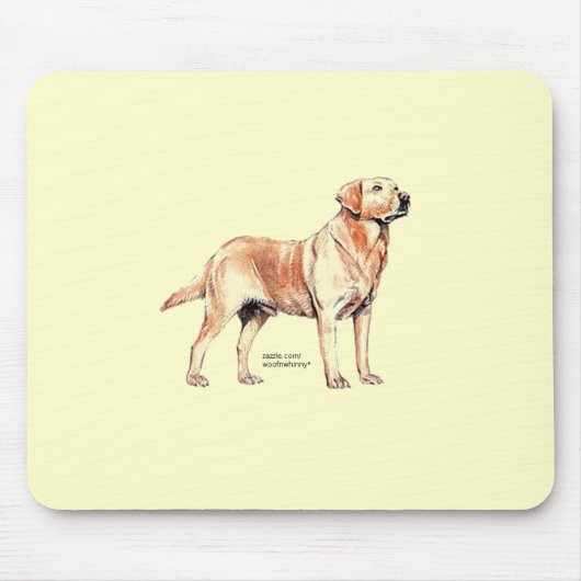 Tapis De Souris Labrador Retriever (Devant)