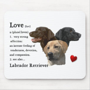 Tapis De Souris Labrador Retriever Art Don