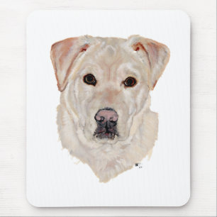 Tapis De Souris Labrador Retriever jaune