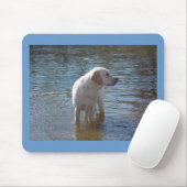 Tapis De Souris Labrador retriever Mousepad au lac (Avec souris)