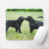 Tapis De Souris Labrador retriever noir (Avec souris)