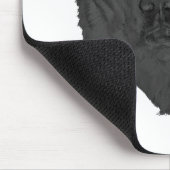 Tapis De Souris Labrador Retriever noir (Coin)