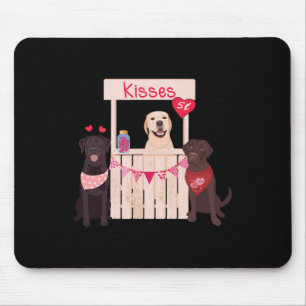 Tapis De Souris Labrador Retriever Saint-Valentin Maman de chien A