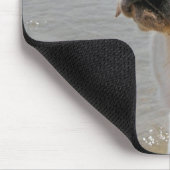 Tapis De Souris Labrador Retriever sur la plage (Coin)