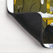 Tapis De Souris L'ABSINTHE fait le coeur se développer plus (Coin)