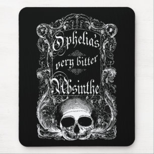 Tapis De Souris L'absinthe très amère d'Ophélie