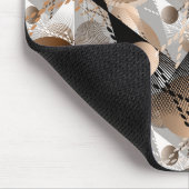 Tapis De Souris L'abstraction grise, brune. (Coin)