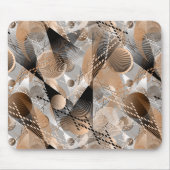 Tapis De Souris L'abstraction grise, brune. (Devant)