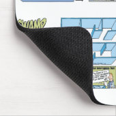 Tapis De Souris Labyrinthe Mousepad de rats de décharge de marais (Coin)