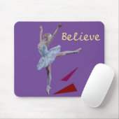 Tapis De Souris 'Lac Ballerina swan (Avec souris)