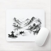 Tapis de souris Lac Brumeux 2 (Avec souris)