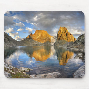 Tapis De Souris Lac Catherine Banner Ritter Sunset - Sierra