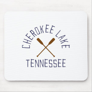 Tapis De Souris Lac Cherokee Tennessee Extérieur Vintage