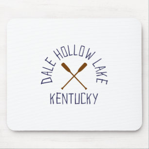Tapis De Souris Lac Dale Hollow Kentucky Outdoors Vintage 2
