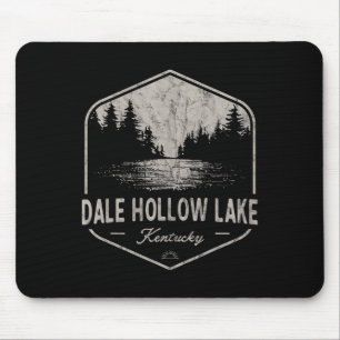 Tapis De Souris Lac Dale Hollow Kentucky Plein air Vintage
