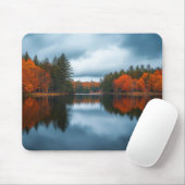 Tapis De Souris Lac d'Automne (Avec souris)