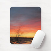 Tapis De Souris Lac de glace Sunset Mousepad (Avec souris)