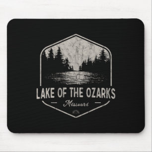 Tapis De Souris Lac des Ozarks Missouri Plein air Vintage 