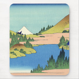Tapis De Souris Lac Hokusai Hakone dans la province de Sagami