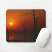 Tapis De Souris Lac Kariba Sunset Mousepad (Avec souris)
