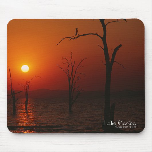 Tapis De Souris Lac Kariba Sunset Mousepad (Devant)