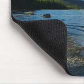 Tapis De Souris Lac Mendenhall dans Juneau Paysage de l'Alaska (Coin)