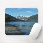 Tapis De Souris Lac Mendenhall dans Juneau Paysage de l'Alaska (Avec souris)