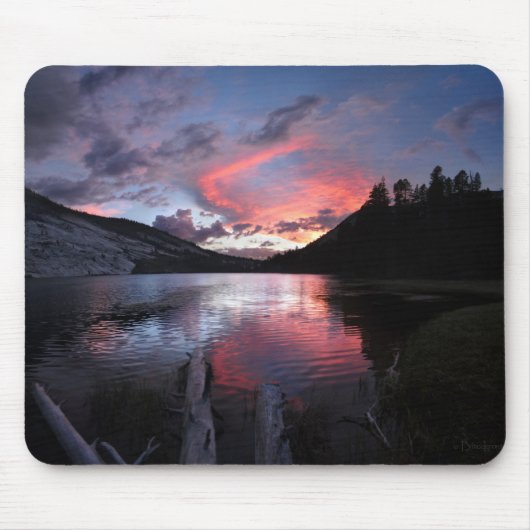 Tapis De Souris Lac Merced Sunset - Yosemite - Californie (Devant)