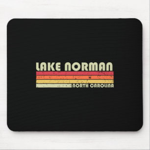 Tapis De Souris Lac Norman Caroline du Nord Pêche drôle de camping