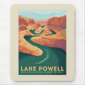 Tapis De Souris Lac Powell | Arizona et Utah (Devant)