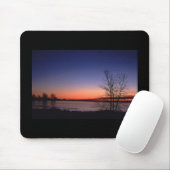 Tapis De Souris Lac Sunrise (Avec souris)