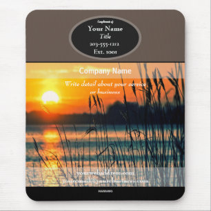 Tapis De Souris Lac Sunset de Mousepad - HAMbyWG