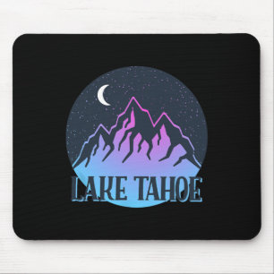 Tapis De Souris Lac Tahoe T Shirt Ski Extérieur Snowboard Mounta