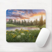 Tapis De Souris Lac Tipsoo du mont Rainier (Avec souris)