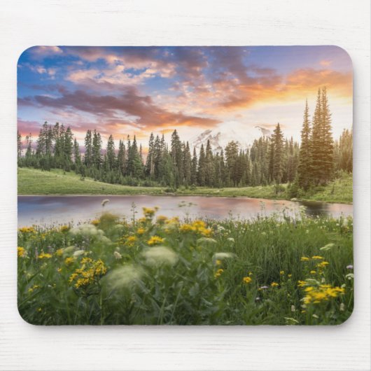 Tapis De Souris Lac Tipsoo du mont Rainier (Devant)