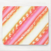 Tapis De Souris Lacelike sur de larges rayures dans soyeux rose à  (Devant)