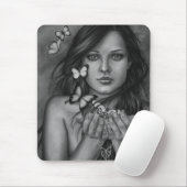 Tapis De Souris Lâchez les papillons Mousepad (Avec souris)
