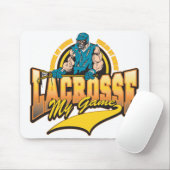 Tapis De Souris Lacrosse mon jeu (Avec souris)