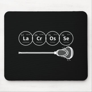 Tapis De Souris Lacrosse Tableau périodique des éléments Cadeau de