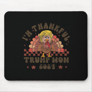 Tapis De Souris L'action de grâces Trump rend l'action de grâces e